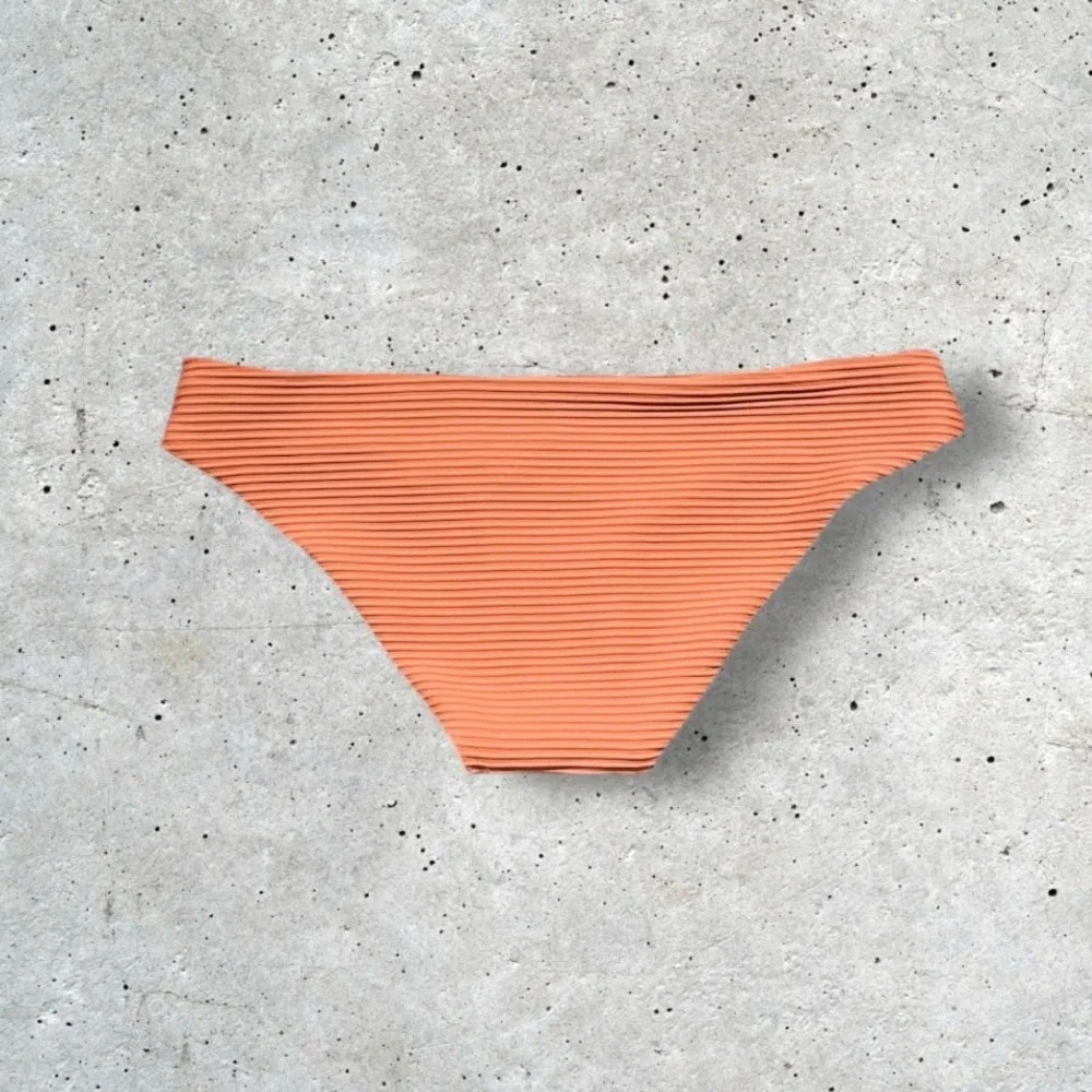 NWT L*Space Ribbed Sandy Classic Bikini Bottom